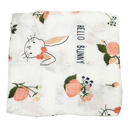 BambooHug Ultra-Soft Baby Muslin Swaddle Blanket