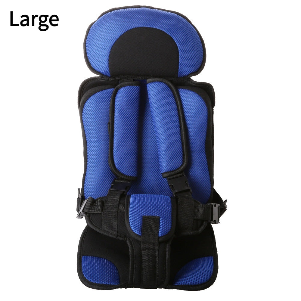 Portable Infant Safety Seat Mat – Adjustable, Breathable, Belt Travel Cushion