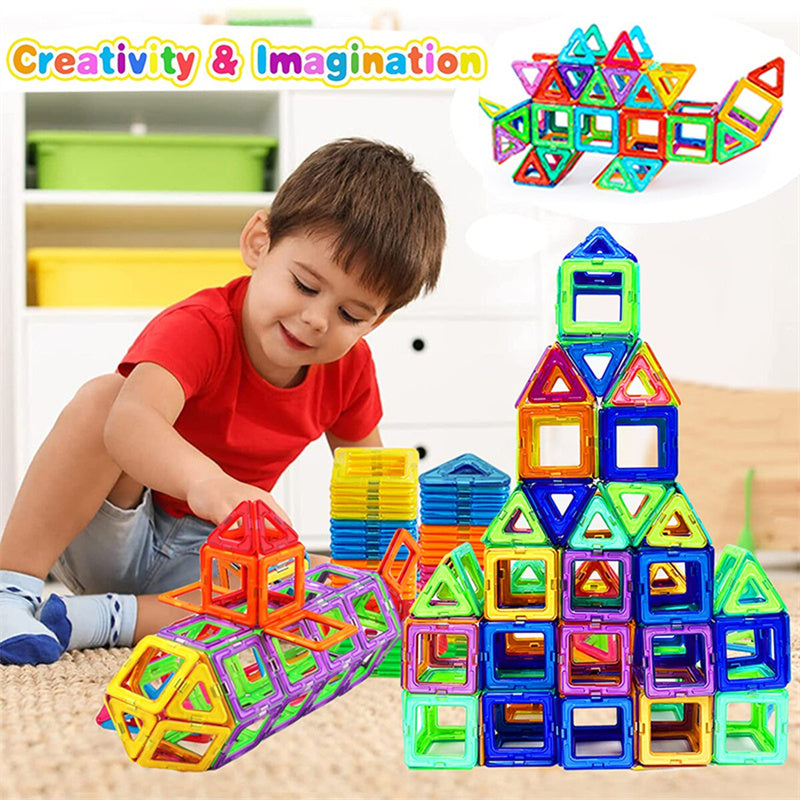 Build & Imagine Magnetic Block Set