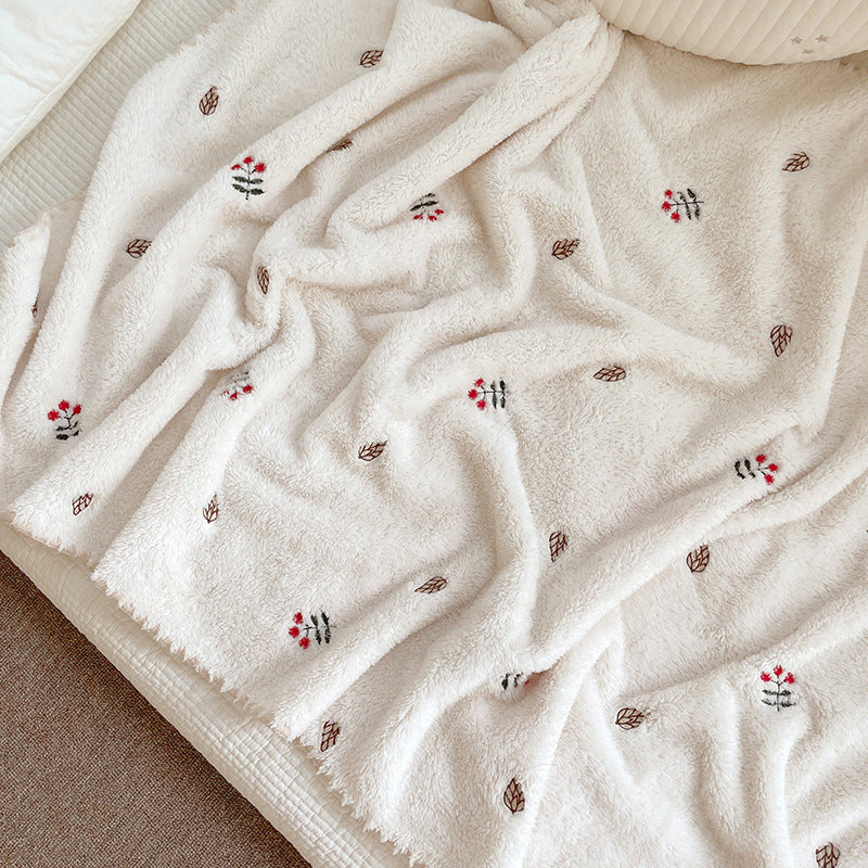 Soft Flannel Baby Blanket (90×130cm)