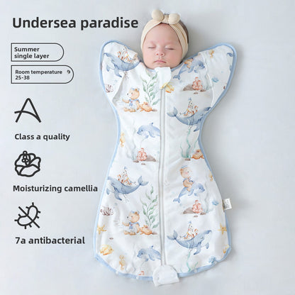 SnuggleSleeve Anti‑Startle Baby Sleep Sack