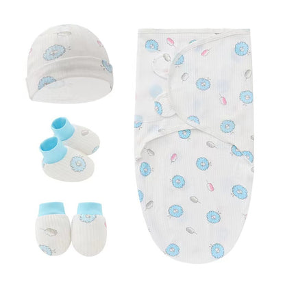 100% Cotton Newborn Cocoon Sleeping Bag – Soft, Safe & Versatile