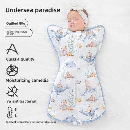 SnuggleSleeve Anti‑Startle Baby Sleep Sack
