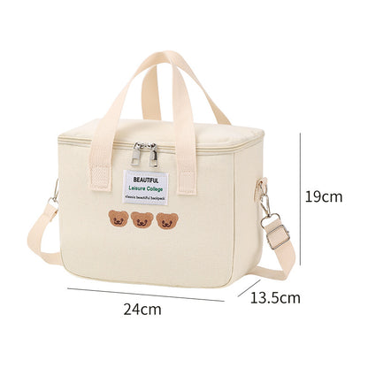 Multi-Use Insulated Canvas Organizer Bag