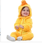 Cozy Cub Hooded Romper