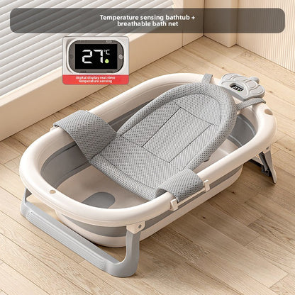 Foldable Baby Bathtub with Temperature Option