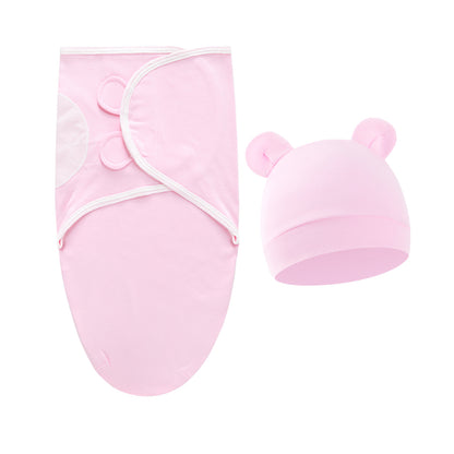 Baby Cotton Swaddle Wrap – Soft, Secure & All-Season Comfort