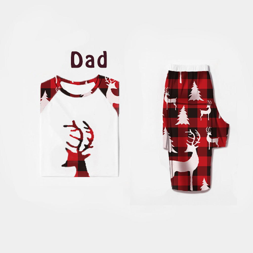 Holiday Harmony Deer Print Matching Sleepwear
