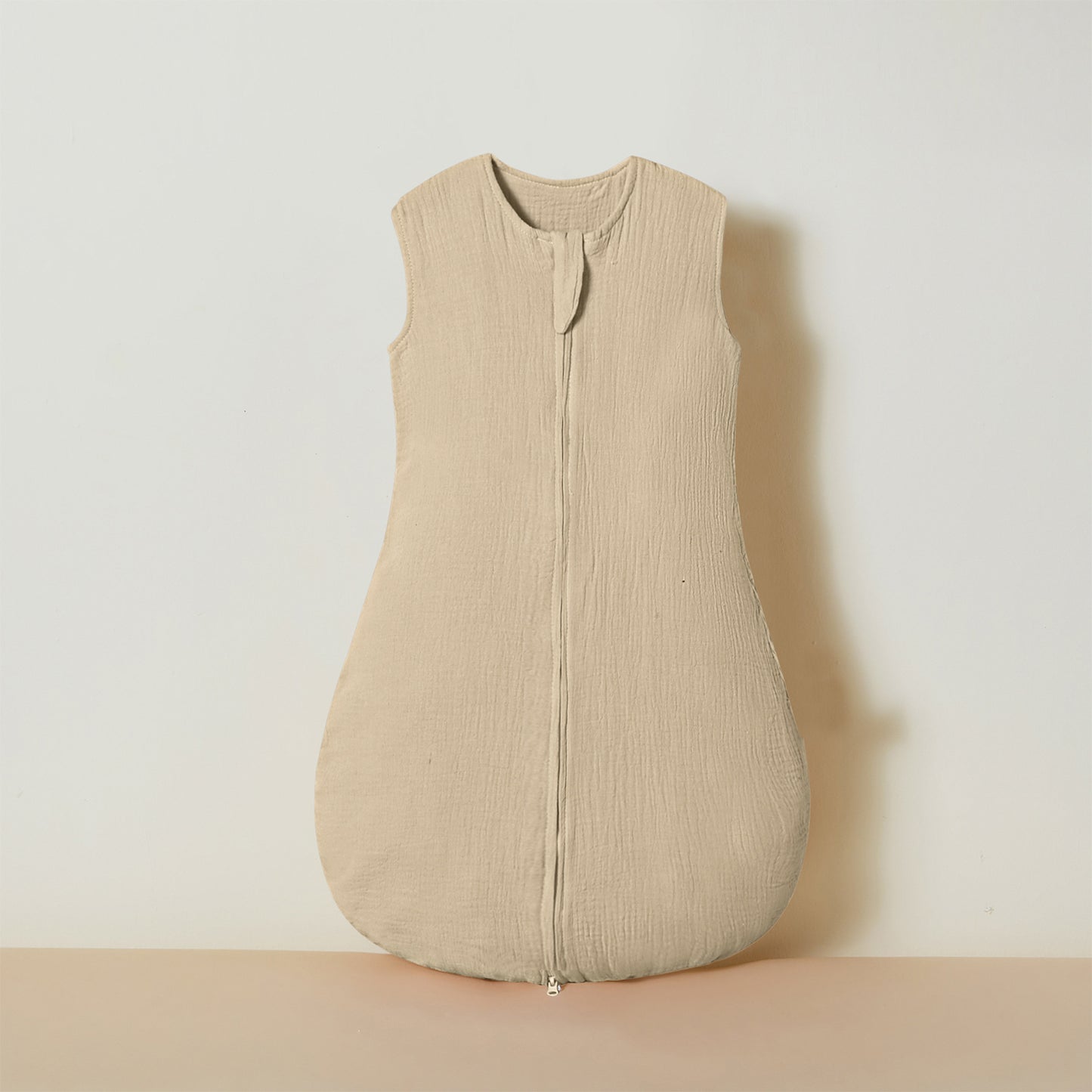 Double-Layer Gauze Baby Sleeping Bag – Sleeveless Anti-Kick Blanket