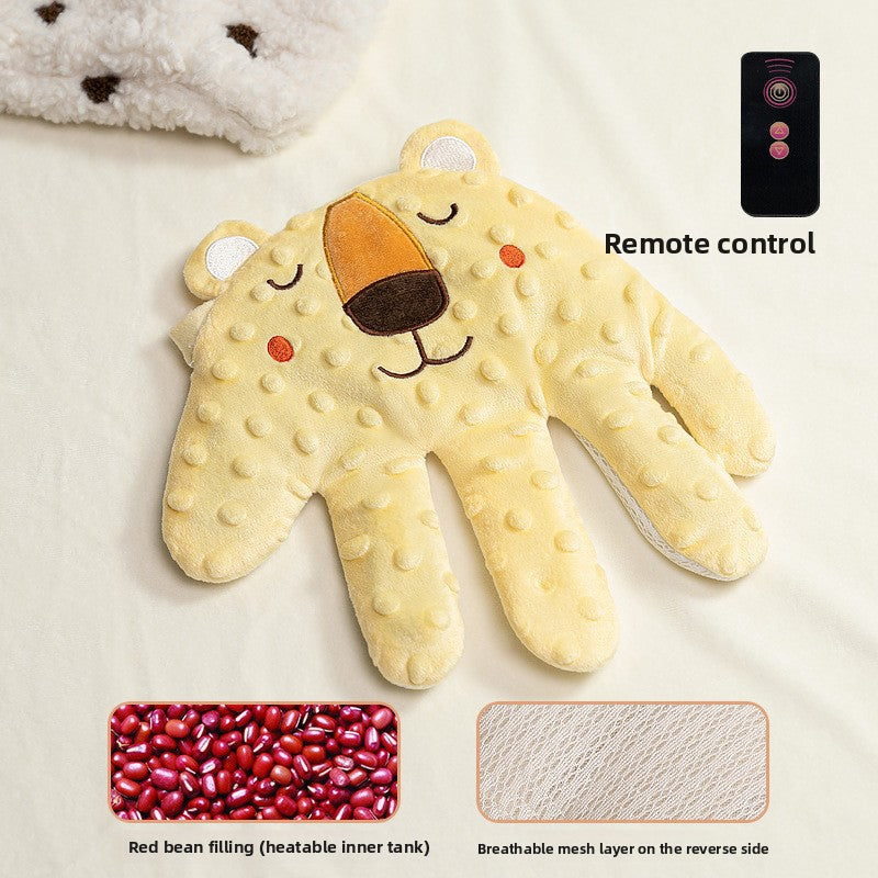Smart Electric Baby Soothing Palm Remote Control Patting Toy with Heat Therapy (3-Speed)