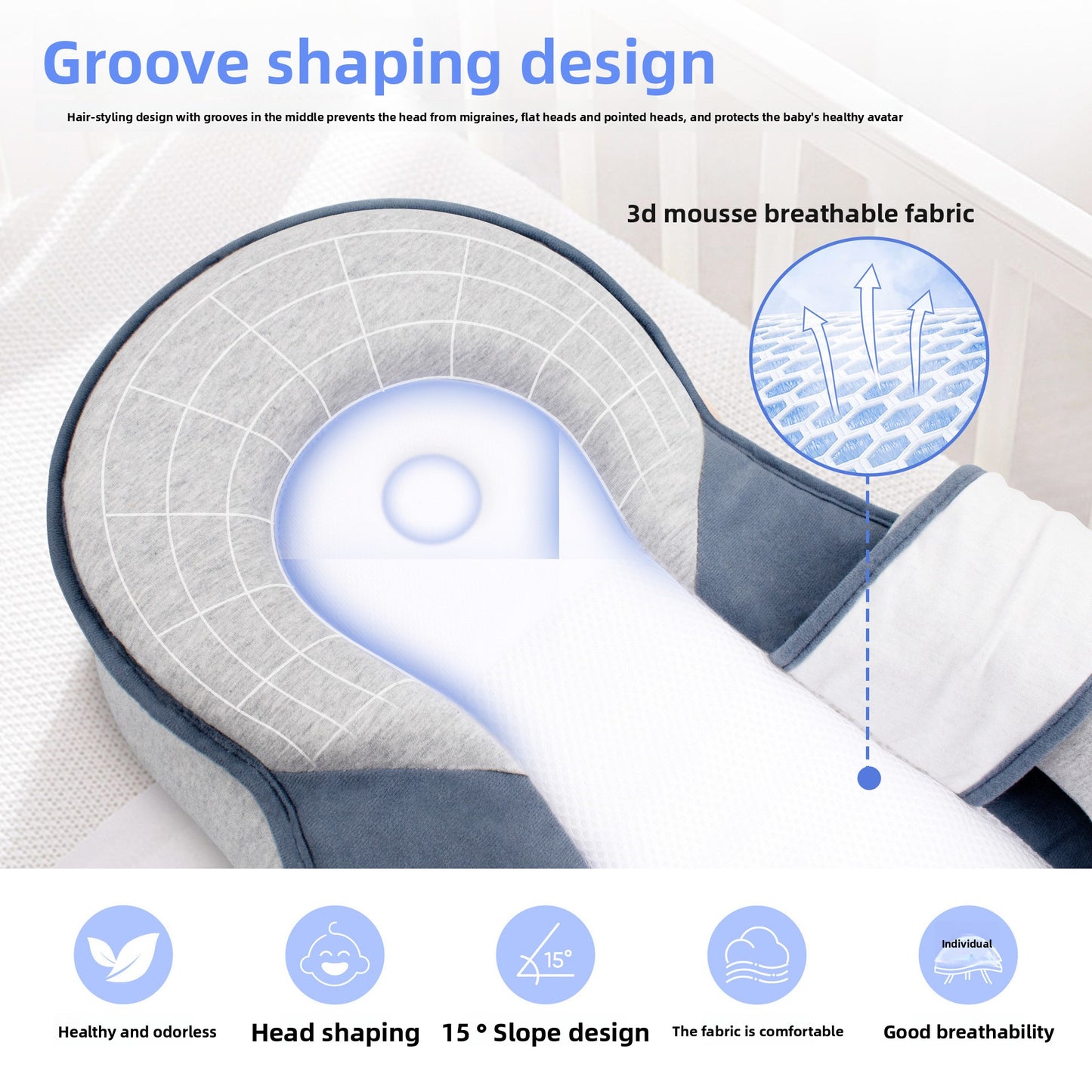 Ergonomic Baby Feeding Pillow Recliner