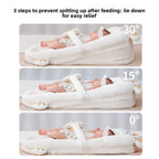 Inclined Baby Lounger Bed – Anti-Reflux Feeding & Soothing Support