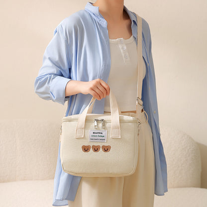 Multi-Use Insulated Canvas Organizer Bag