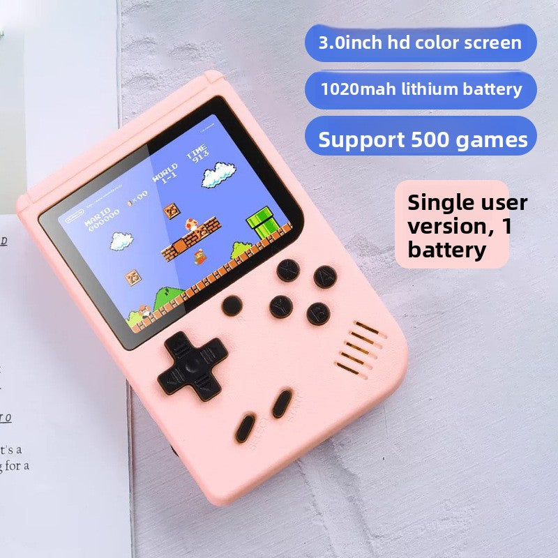 Retro Pocket Game Console – 500 Classic Games Handheld
