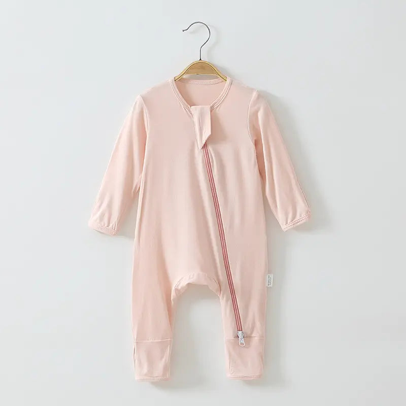 PureBamboo Baby Long Sleeve Romper – Ultra-Soft Breathable Comfort