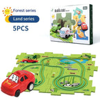 TrackTrek Electric Puzzle Rail Set