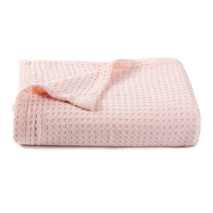 Waffle Weave Baby Blanket