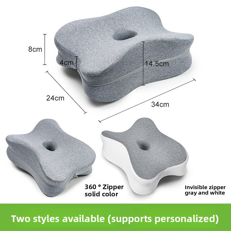 Memory Foam Leg Pillow for Side Sleepers and Pregnant Women