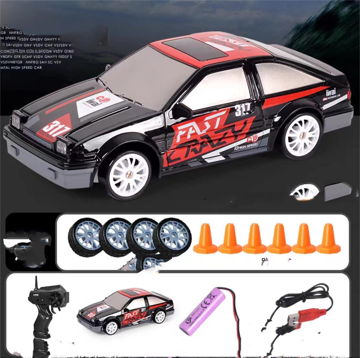 TurboDrift X 4WD RC Racing Car – 1:24 High-Speed Drift Edition