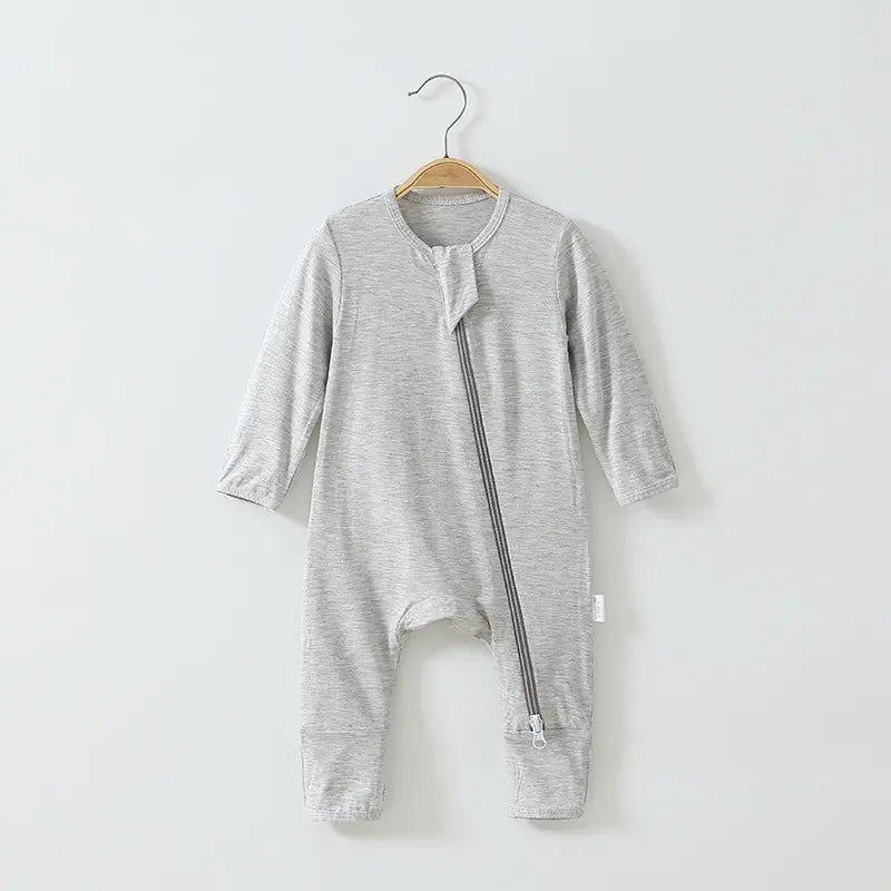 BambooHug Baby Zip Romper