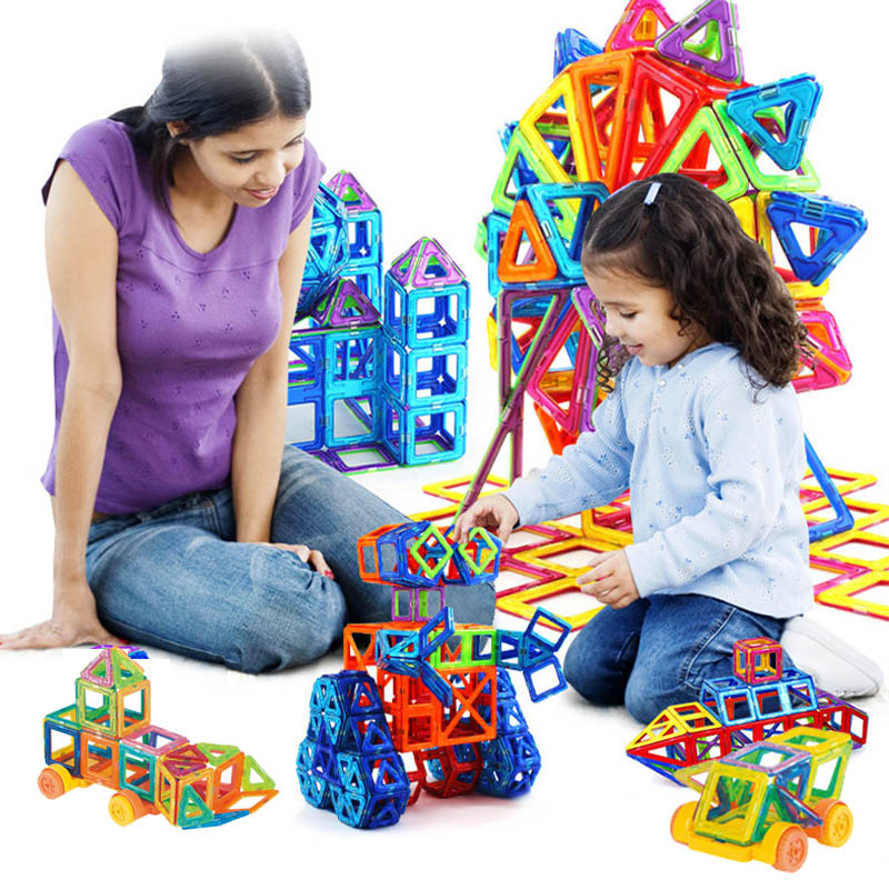 Build & Imagine Magnetic Block Set