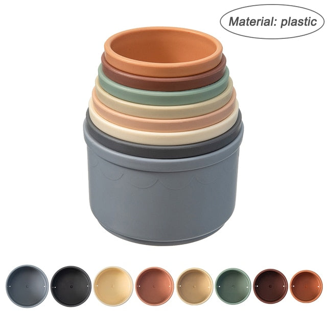 Stack & Sip Silicone Learning Set
