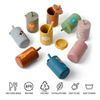 Stack & Sip Silicone Learning Set