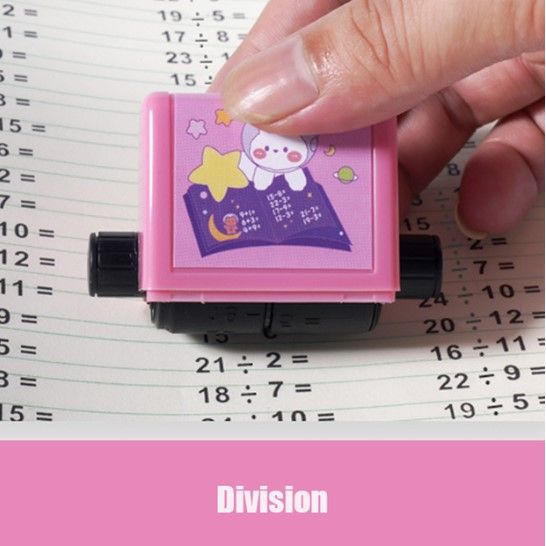 Roll & Learn Math Stamp Set