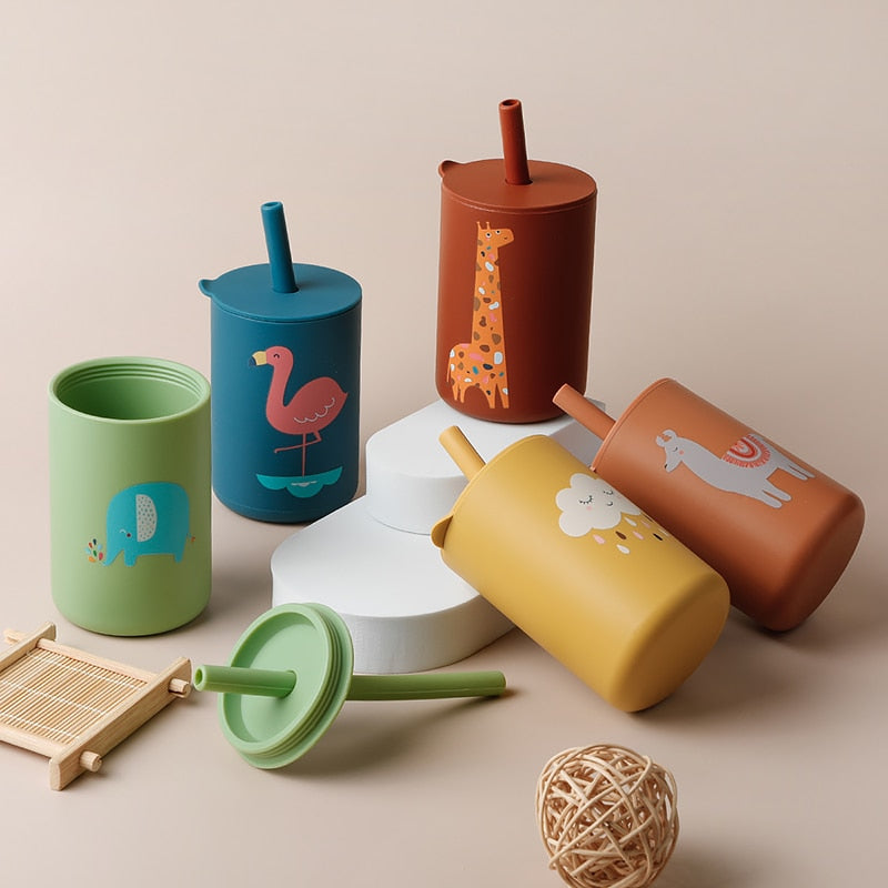 Stack & Sip Silicone Learning Set